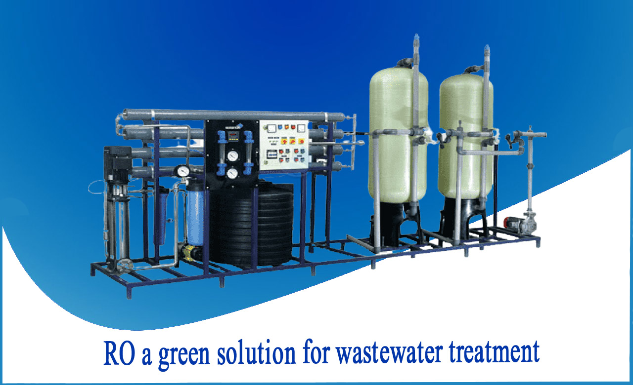 RO waste water management, reverse osmosis principle, osmosis is used for the treatment of wastewater true or false